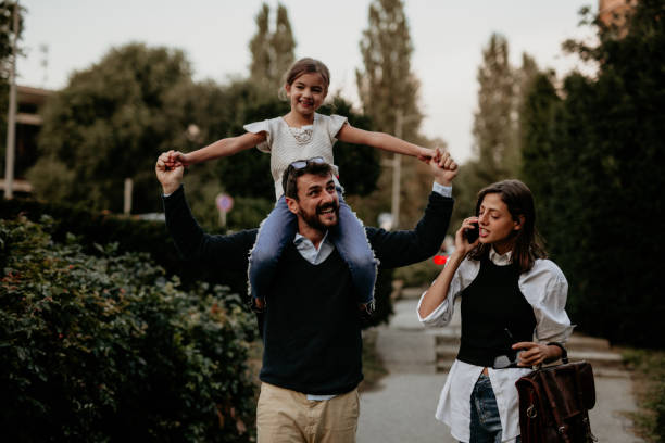 istock Loving busy modern family 1306949413