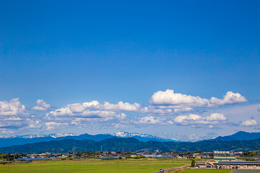 Countryside, Niigata,urasa station,Echigo Yuzawa ,Mount Echigo-Komagatake