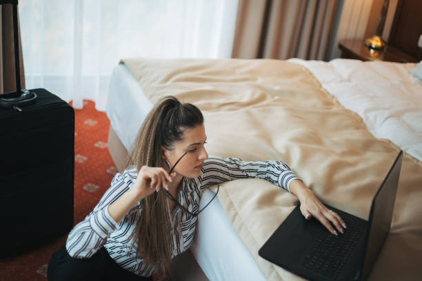 istock Young business woman 1306977871