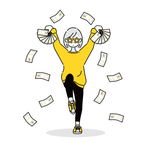 億万長者 イラスト素材 - iStock