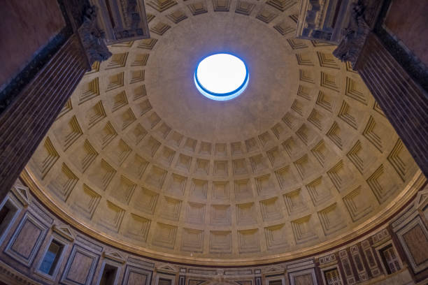 istock Pantheon temple interior in Rome, Italy 1306999441