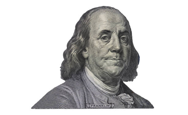 istock Benjamin Franklin cut on new 100 dollars 1307001873