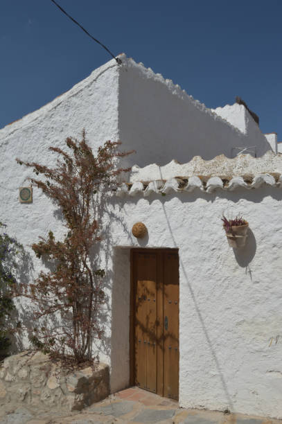 istock Typical white house in Andalusia, Comares, Spain 1307007741