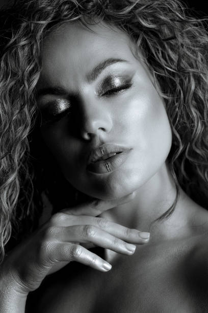 istock Monochrome studio portrait of an awesome model 1307015571
