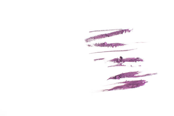 istock Purple color cosmetic pencil strokes 1307016213