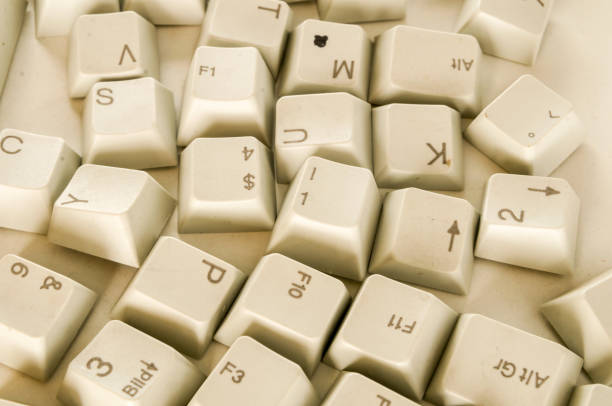 istock Alphabet numbers and some other keys 1307021157