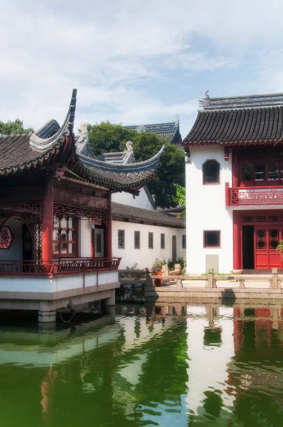 istock Shanghai China Confucius Temple buildings 1307022186