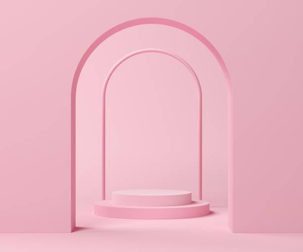 istock Abstract background. mock up scene for product display. 3d render 1307035091