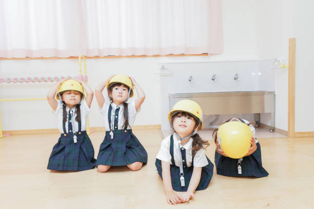 istock Children wearing a helmet image 1307038812
