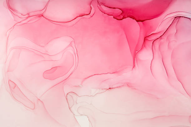 istock Abstract colorful Ink background. Alcohol Ink art. 1307039023