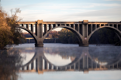 RF&P Railroad Bridge Reflected