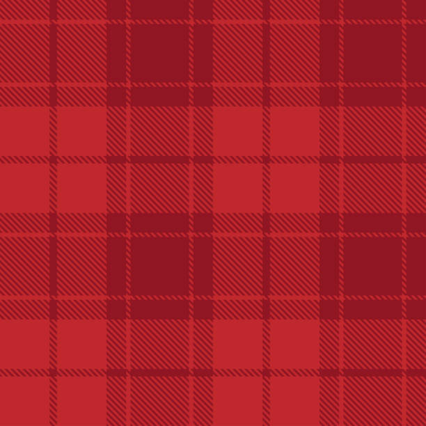 Tartan plaid seamless pattern red line fabric texture background, Scottish cage , New year Christmas Decoration, Check design Vector illustration Tartan plaid seamless pattern red line fabric texture background, Scottish cage , New year Christmas Decoration, Check design Vector illustration plaid stock illustrations