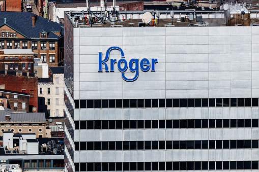 Cincinnati - Circa February 2019: The Kroger Company Corporate Headquarters. The Kroger Co. is One of the World's Largest Grocery Retailers.