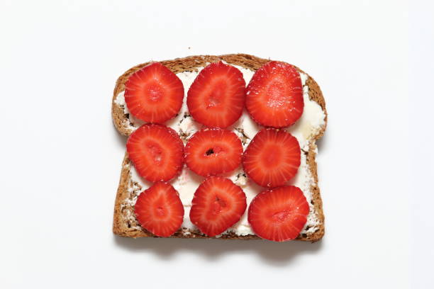 istock delicacies on a slice of bread prepared for breakfast 1307046725
