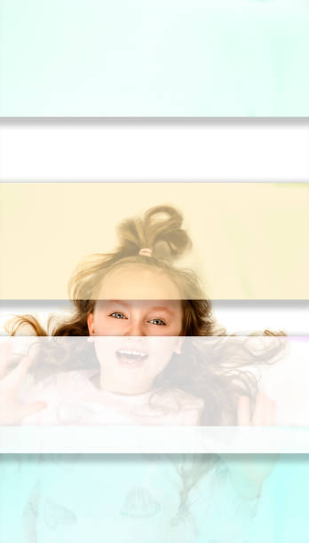 istock girl behind translucent stripes 1307049412