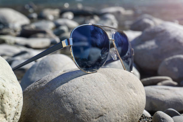 istock Beautiful sunglasses close-up. 1307054973