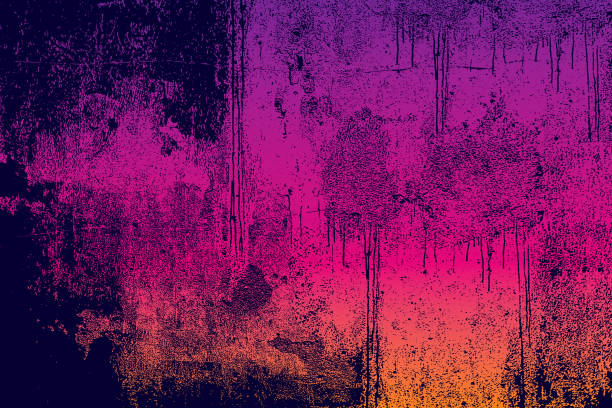 illustrazioni stock, clip art, cartoni animati e icone di tendenza di sfondo parete angosciato, strutturato e macchiato - dirty grunge backgrounds damaged