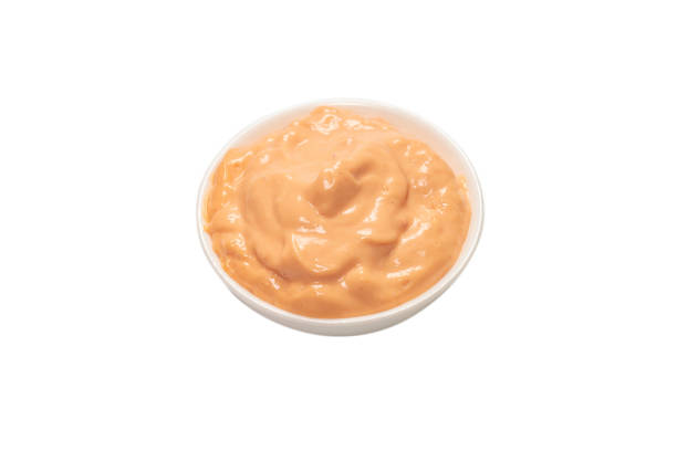 istock Sauce in a bowl isolated on white. 1307059705