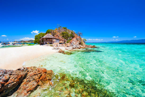 istock Beauty beach in Palawan island, Philippines 1307070020