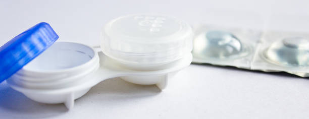 istock Contact lenses new blister packs 1307073842