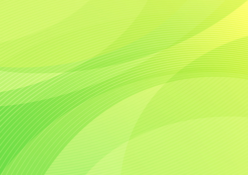 Modern bright green abstract shapes vector background