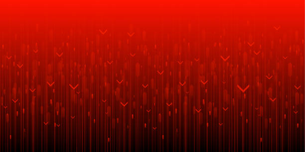 börsencrash - red background grafiken stock-grafiken, -clipart, -cartoons und -symbole