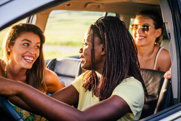 istock Girls on road trip 1307077687