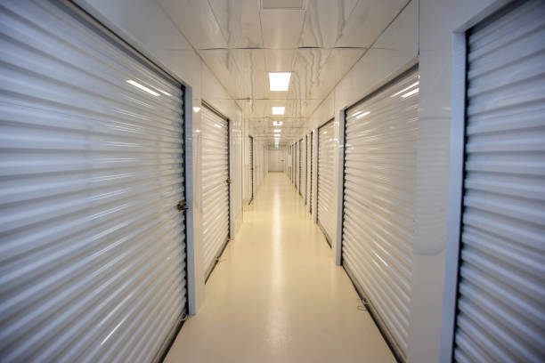 istock long hallway of a self storage unit 1307080131