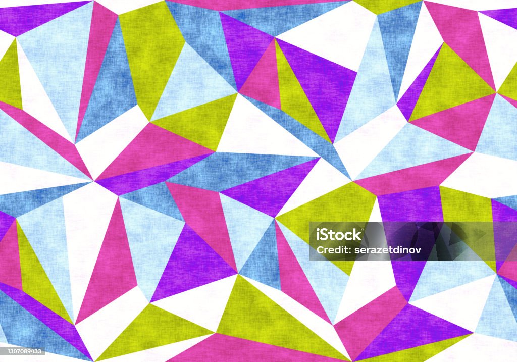 Vintage Geometric Polygon Pattern Stock Illustration - Download Image ...