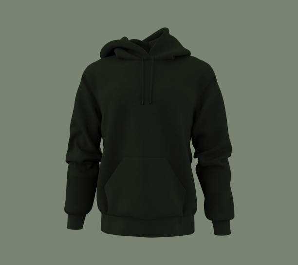 istock Blank hooded sweatshirt mockup for print 1307094880