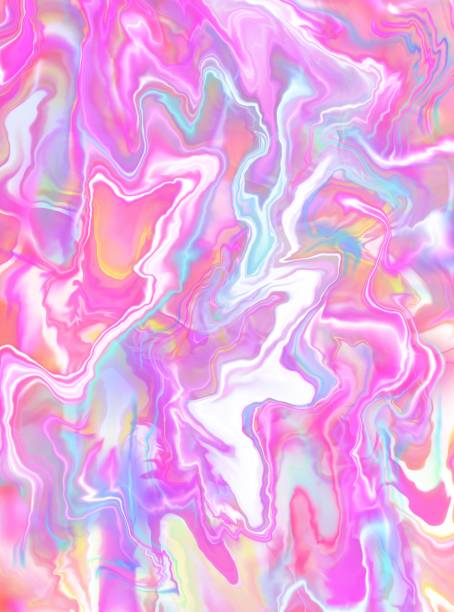 istock Elegant marble texture. Pink-purple liquid metal texture. Luxury design 1307099218
