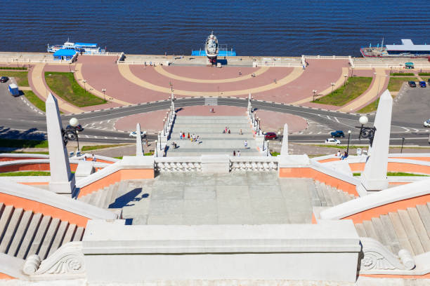 istock Chkalov staircase, Nizhny Novgorod 1307100239