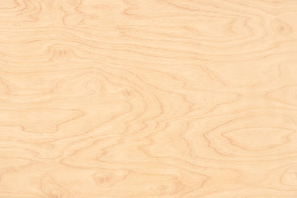 薄い木の質感。パステルカラーボードを背景に - veneer plank pine floor ストックフォトと画像