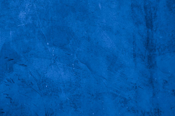 istock Old wall pattern texture cement blue dark abstract  blue color design are light with black gradient background. 1307108693