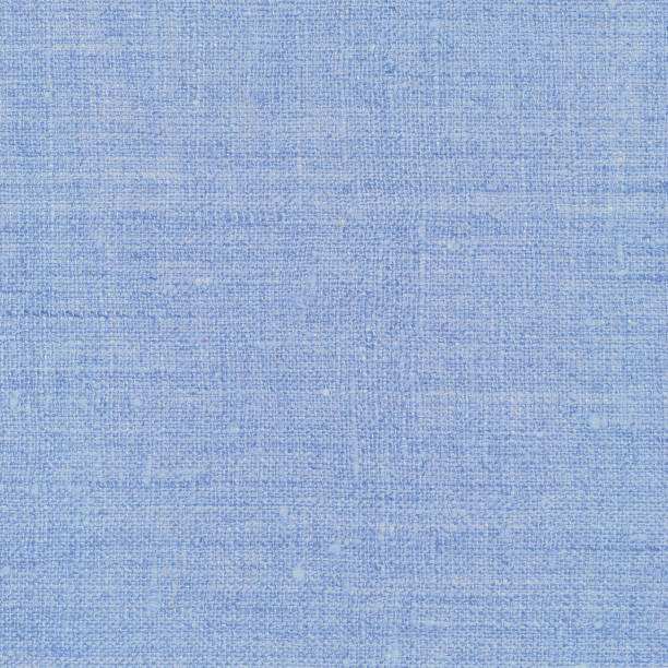 istock Natural light pastel pale blue rustic flax fiber linen fabric swatch texture horizontal pattern, bright rough detailed vintage textile background macro closeup, crumpled textured burlap canvas copy space wallpaper 1307112189