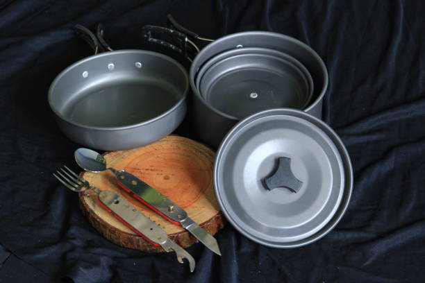 istock cooking utensils that can be used in the kitchen and while camping or on vacation 1307114488