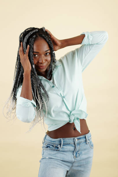 istock Posing pretty Black woman 1307128661