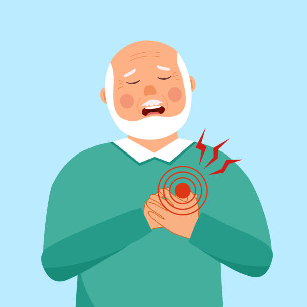 104 Old Man Heart Attack Illustrations & Clip Art - iStock | Old man  stroke, Heart pain, Aspirin