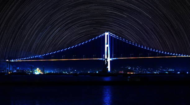 istock Superb view of Hakucho Bridge 1307142212