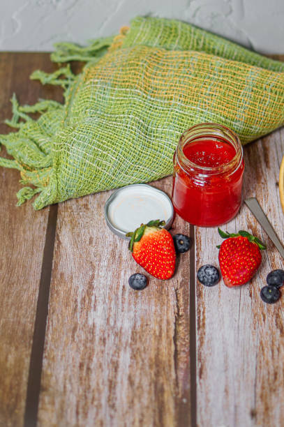 Bread and Strawberry Jam