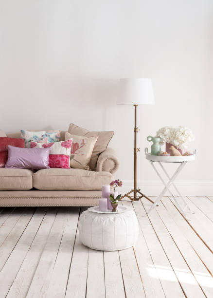istock modern home interior living room sofa on the pillow 1307149038