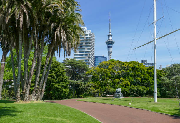 istock Albert Park in Auckland 1307149185