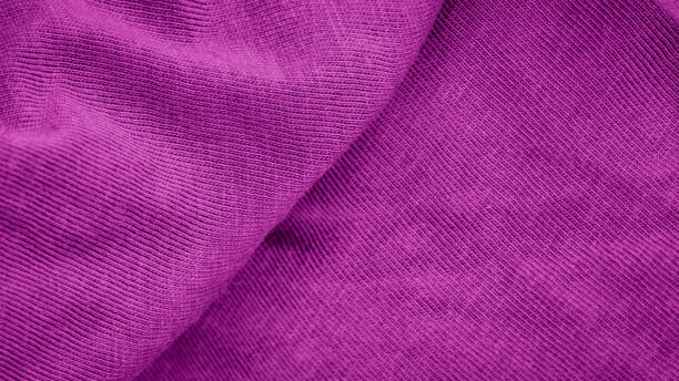 istock purple cotton fabric with visible details. background 1307154096