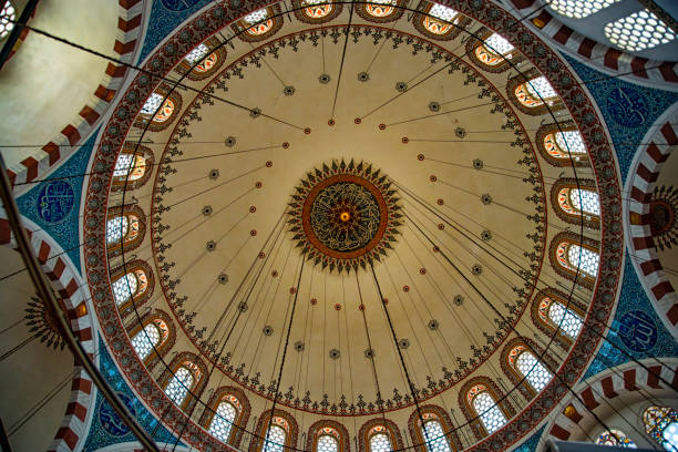 istock Ceiling of a mosque of Istambul 1307161690