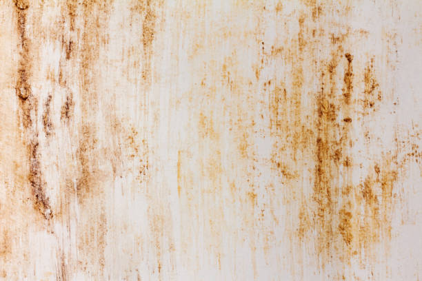 istock White plastered wall stained with rusty blurred spots after a leak 1307161708