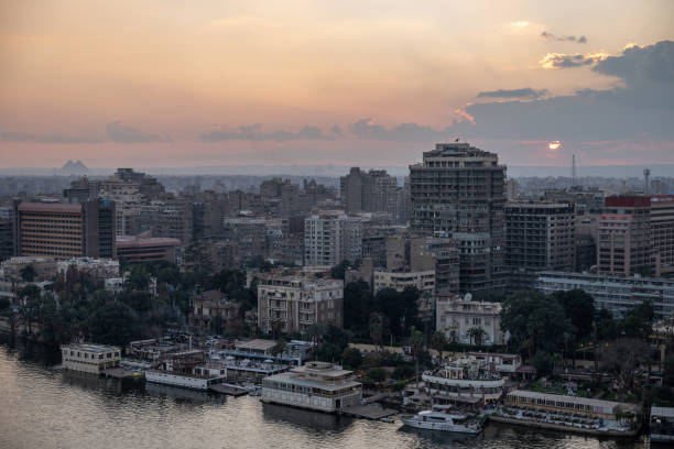 istock Cairo city at sunset 1307169557