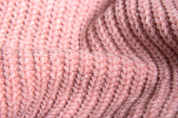 istock The texture of the knitted fabric 1307179882