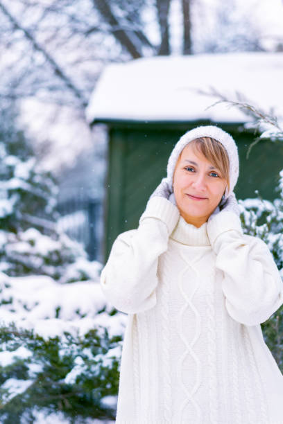 istock Winter woman portrait 1307184596