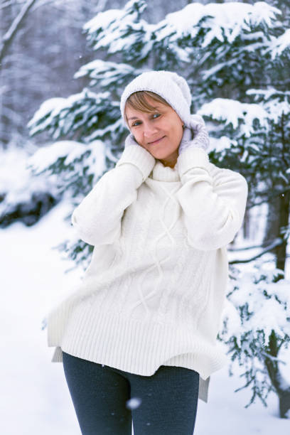 istock Winter woman portrait 1307184597