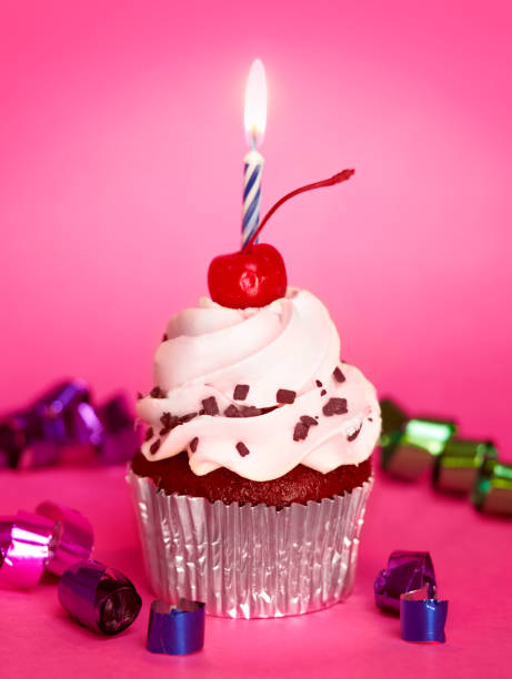 Birthday cupcake